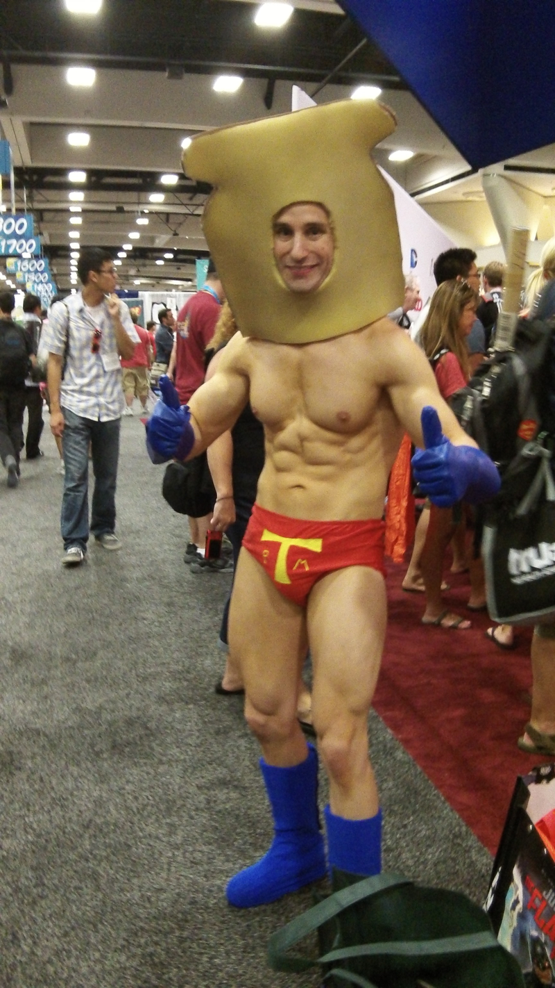 Illustration for article titled Powdered Toast Man saves the day for breakfast foods everywhere